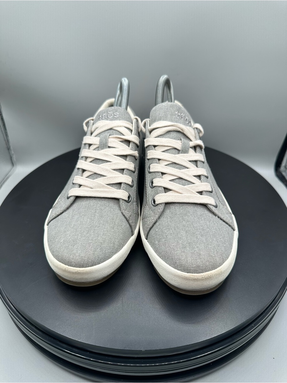 Taos Star Canvas Sneakers Women Size 8.5 Grey Wash - Picture 5 of 11